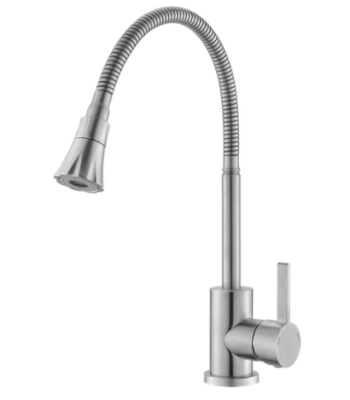 Смеситель для кухни VODA с гибким изливом, арт. KF 36
