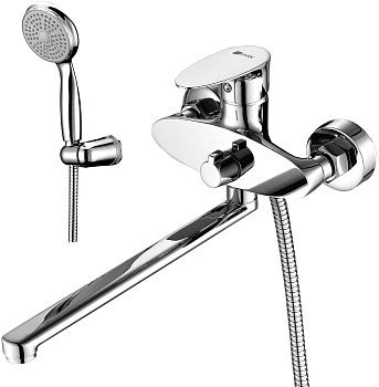 Смеситель для ванны Lemark Nero LM0251C, хром***