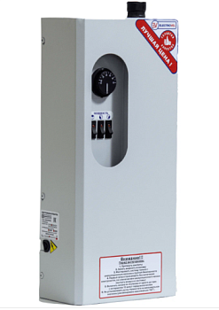 Электрокотел Electrovel-12А (12 кВт, 380В, авт. выкл.), нижний вход, ТЭН - черн. сталь.