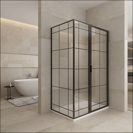 Душевое ограждение ZILI DO L16231R КРАТОС 1200*800*1900 мм 8мм  распашное б/поддон