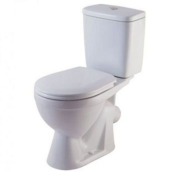 Унитаз-компакт ROSA Лира Люкс кос вып 1-реж сиденье ппр