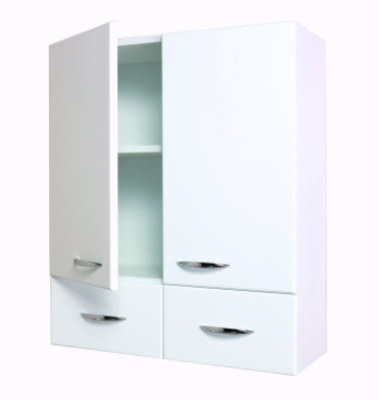 Шкаф подвесной Onika КРЕДО 60.2, двухдверный, 2 ящика (600*275*746)