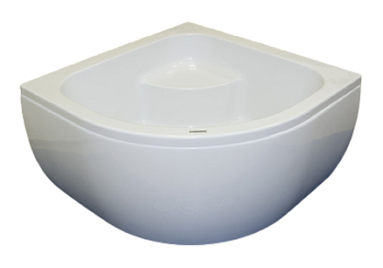 Поддон Esse RD90 (R550) 900x900х350(510), искусственный мрамор