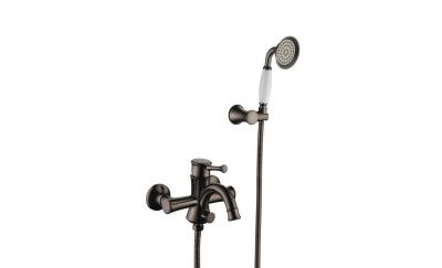 Смеситель для ванны Lemark LM6302RB Нубира, черный кофе