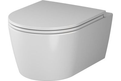 Унитаз подвесной безободковый AM.PM Func (FlashClean) C8F1700SC с сиденьем (комплект)