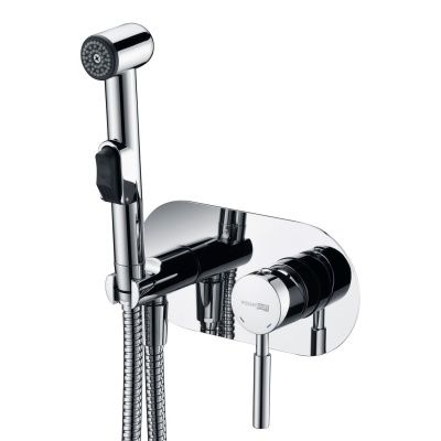 Смеситель с гигиеническим душем Wasserkraft Main 4138, хром