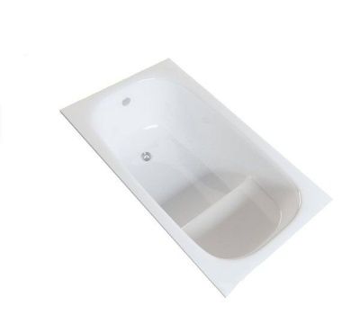 Ванна чугунная Faliano 1200*700*390 сидячая, 4 ножки в комплекте 