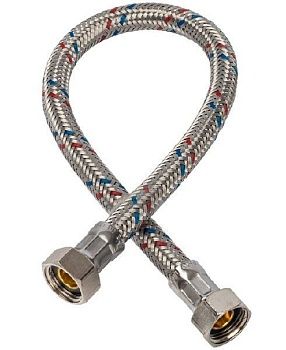 Подводка для воды нерж 1/2х1/2  40см г/г