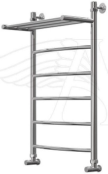 Полотенцесушитель Лесенка Универсал 4Д 50*50 с полкой 1