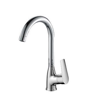 Смеситель для кухни Rossinka S35-23, одноручный