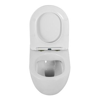 Унитаз подвесной CEZARES COMFORT, безоб.,soft close,(CRZ-191-TH+CRZ-2316-SC)