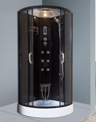 Душевая кабина Golden Frog SRGF-107, 900*900*2150, стеклянная колонна, сиденье