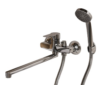 Смеситель для ванны ESKO "Budva" арт. BDV31,с аксессуарами, хром