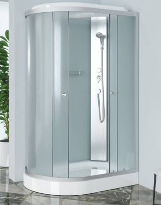 Душевая кабина ZILI DO S6022-R ФОЛЛИНА Н/П 1200*800*2150 мм 1/3