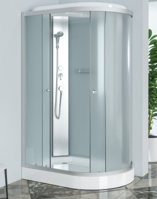 Душевая кабина ZILI DO S6022-L ФОЛЛИНА Н/П 1200*800*2150 мм 1/3*