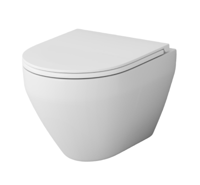 Унитаз подвесной безободковый AM.PM Spirit 2.0 (FlashClean) C701700WH