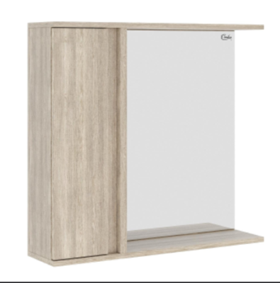 Шкаф-зеркало Onika АМАРА 85.00 Универсальный (850*180*700)