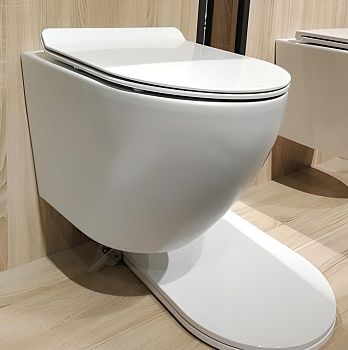 Унитаз подвесной Golden Frog LT046E-UQ, смыв Торнадо, безободковый  