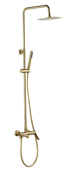Душевой гарнитур со смесителем Esko "Shanghai Gold", арт. ST1425SHAGold