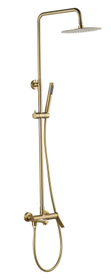 Душевой гарнитур со смесителем Esko "Shanghai Gold", арт. ST1425SHAGold