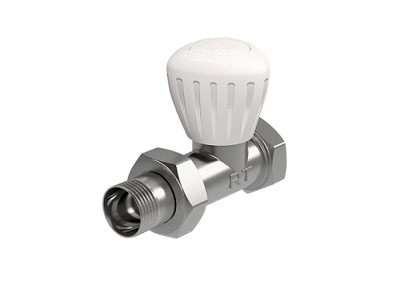 Вентиль радиаторный прямой, 1/2, RoyalThermo