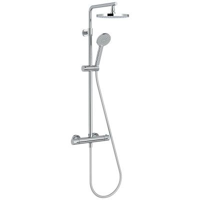 Душевой гарнитур с термостатическим смесителем Jacob Delafon Marcel E25084-CP, хром