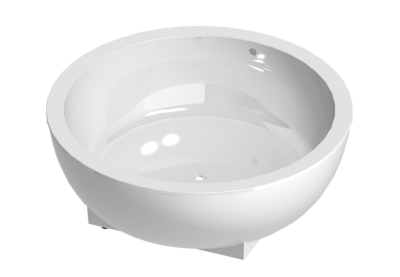 Ванна из литьевого мрамора Astra-Form Олимп, технология PFI (1814х1814)