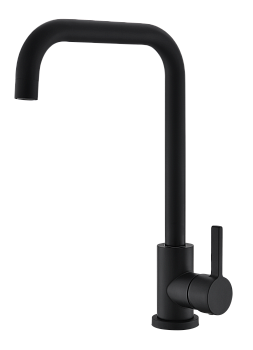 Смеситель для кухни VODA,  высокий излив, нерж., арт. K57B