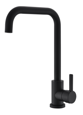 Смеситель для кухни VODA,  высокий излив, нерж., арт. K57B