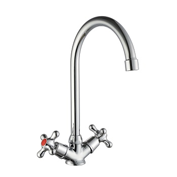 Смеситель для кухни VODA "Ladoga" арт. LDG519, хром
