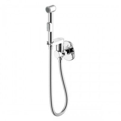 Смеситель с гигиеническим душем Rossinka X25-57, хром