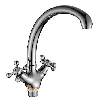 Смеситель для кухни Decoroom DR54029 двуручный 