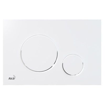 Клавиша смывная Alcaplast M670, белая