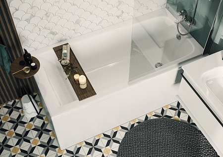 Ванна акриловая Roca Elba 150*75, прямоугольная (248509000)