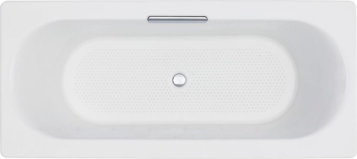 Ванна чугунная Jacob Delafon VOLUTE (170*80) E6D901-0 (белый, перелив по центру, AntiSlip)