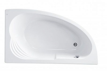 Ванна акриловая Roca Merida 170*100, правая, ассиметричная, белая (ZRU9302993)