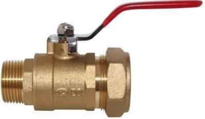 Кран шар МП 20*1/2М рыч Lavita (5 шт/уп)