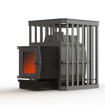 Печь банная Fireway ПАРОВАР 18 сетка-ковка (201)