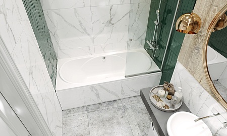 Ванна акриловая Roca Madeira 180*80, прямоугольная, белая (248525000)