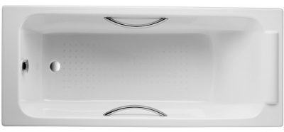 Ванна чугунная Jacob Delafon PARALLEL (170*70) E2948-00 (с отв. для ручек)