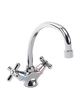 Смеситель для кухни SWES EXTRA 2XKEJ1, буксовый (0350)