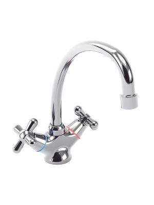 Смеситель для кухни SWES EXTRA 2XKEJ1, буксовый (0350)