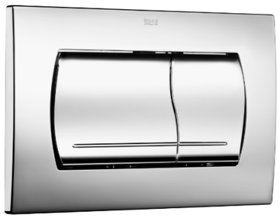 Клавиша смывная Roca Active PI 52B, хром глянец, 8901150B1, к ПЭК