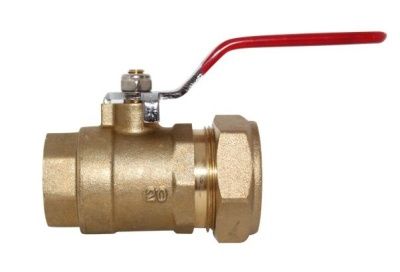 Кран шар нерж 20*3/4F рычаг Lavita (5 шт/уп)