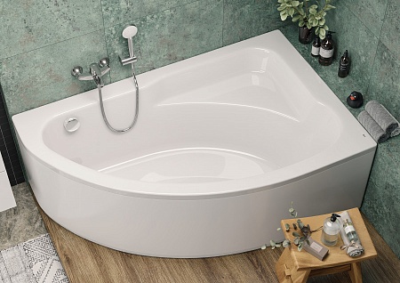 Ванна акриловая ROCA WELNA (160*100) 248643000 (R белый перелив стандарт.)