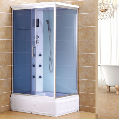 Душевая кабина ZILI DO САТУРН ZS-9680-L 1100*800*2200 1/4 БЕЛАЯ