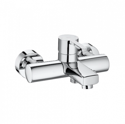 Смеситель для ванны и душа Roca Naia 75A0296C00, настенный, хром