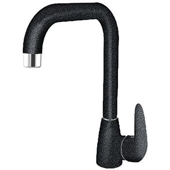 Смеситель д/кухни Lemark Pramen LM3305LM308  с высок пов излив, керам картр 35 мм Sedal, LM Черный