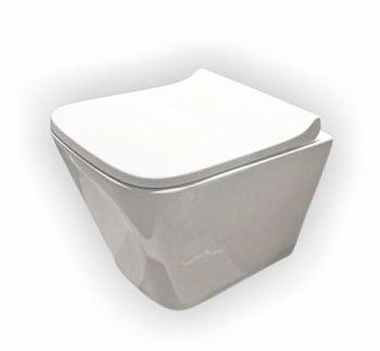 Унитаз подвесной Golden Frog LT052E-R, безободковый 