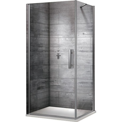 Душевое ограждение CRÉO CERAMIQUE HDN3G03-P1-1М  1000*1000*1850мм стекло 6мм